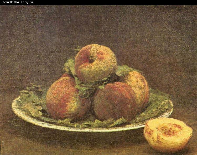 Henri Fantin-Latour Still Life with Peaches,